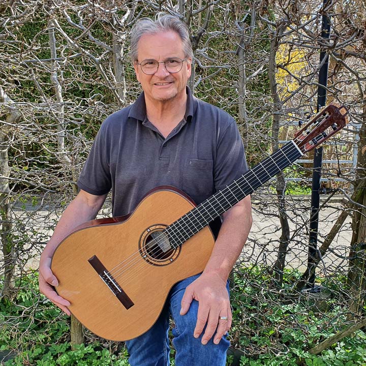 Jürg Kindle, Gitarrist, Komponist, Gitarrenlehrer